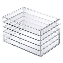 Abey 5 Tier Make Up Storage Acrylic Cosmetic Organizer - Lustere Living