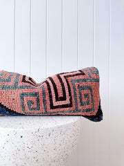 Alia One of A Kind Handmade Boho Kilim Cushion Cover - Lustere Living