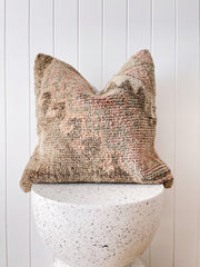 Alya One of A Kind Handmade Boho Kilim Cushion Cover - Lustere Living