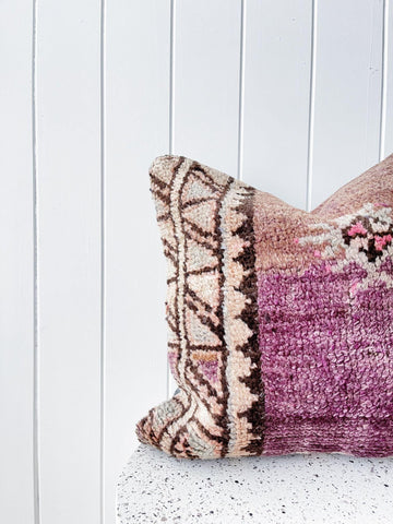 Arla One of A Kind Handmade Boho Kilim Cushion Cover - Lustere Living