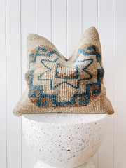 Bree One of A Kind Handmade Boho Kilim Cushion Cover - Lustere Living