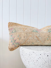 Della One of A Kind Handmade Boho Kilim Cushion Cover - Lustere Living