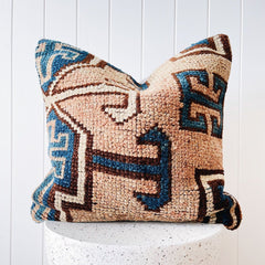 Janev One of A Kind Handmade Boho Kilim Cushion Cover - Lustere Living