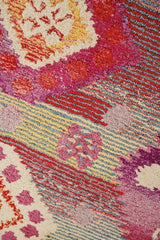 Lula Pink Wool Berber Nursery Moroccan Rug 122cm x 183cm - Lustere Living