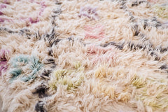 Micah Shag Pastel Moroccan Tassels Wool Rug - Lustere Living