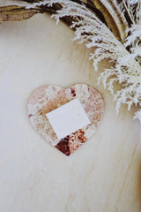 Pink Heart Coaster Jewellery Dish - Lustere Living